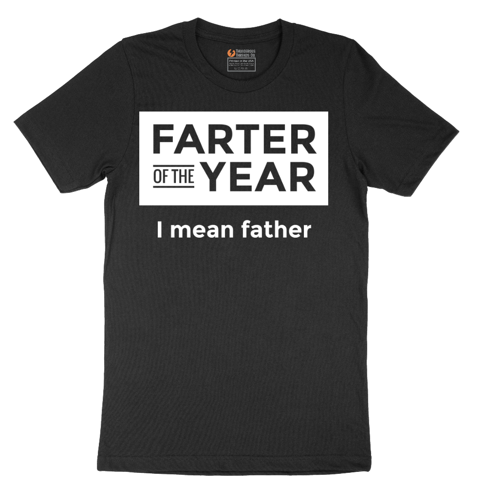 Farter of the Year - Mens T-Shirt - Sizes S - 6XL