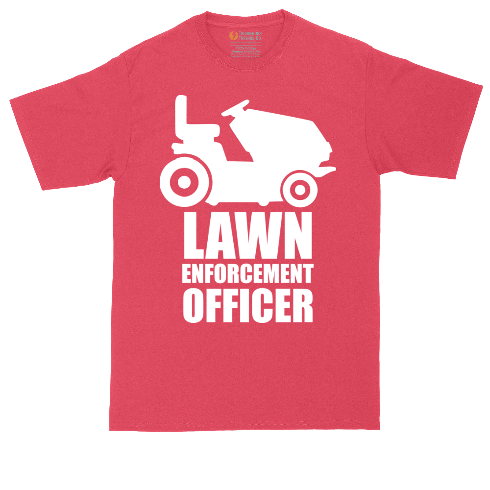 Lawn Enforcement Officer No Badge Version | Mens Tall T-Shirt