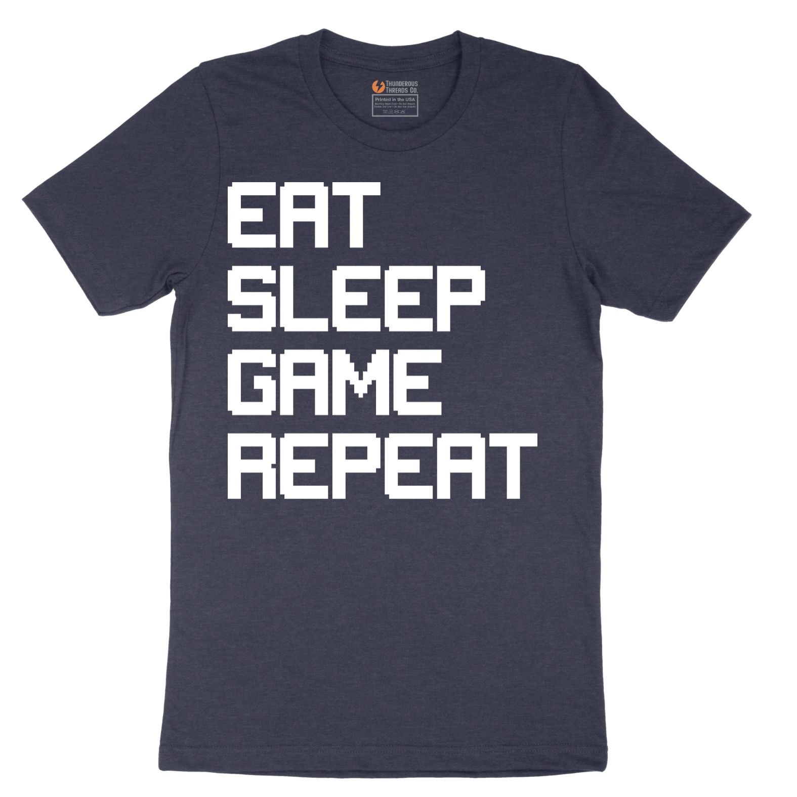 Eat Sleep Game Repeat - Mens T-Shirt - Sizes S - 6XL