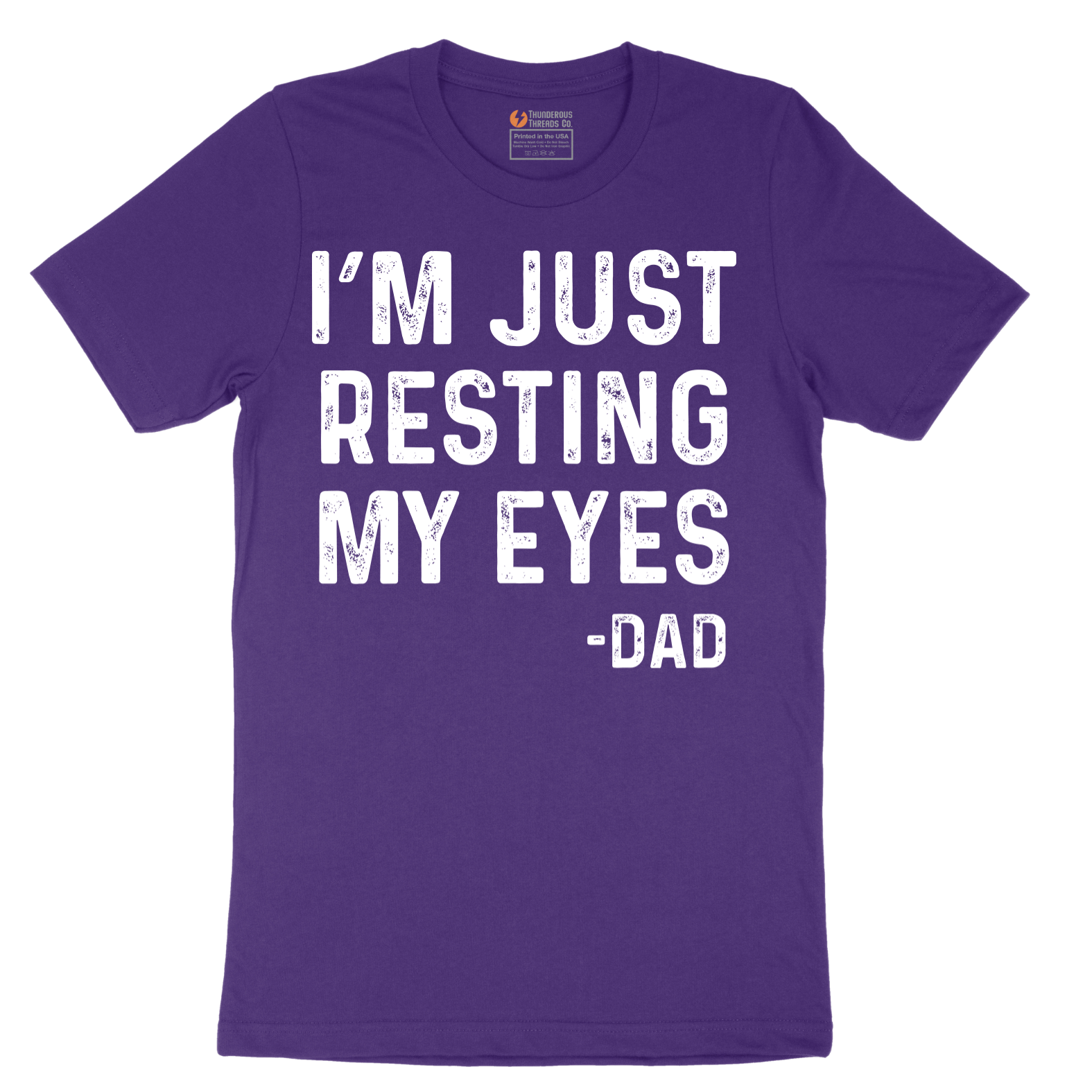 I'm Just Resting My Eyes - Mens T-Shirt - Sizes S - 6XL