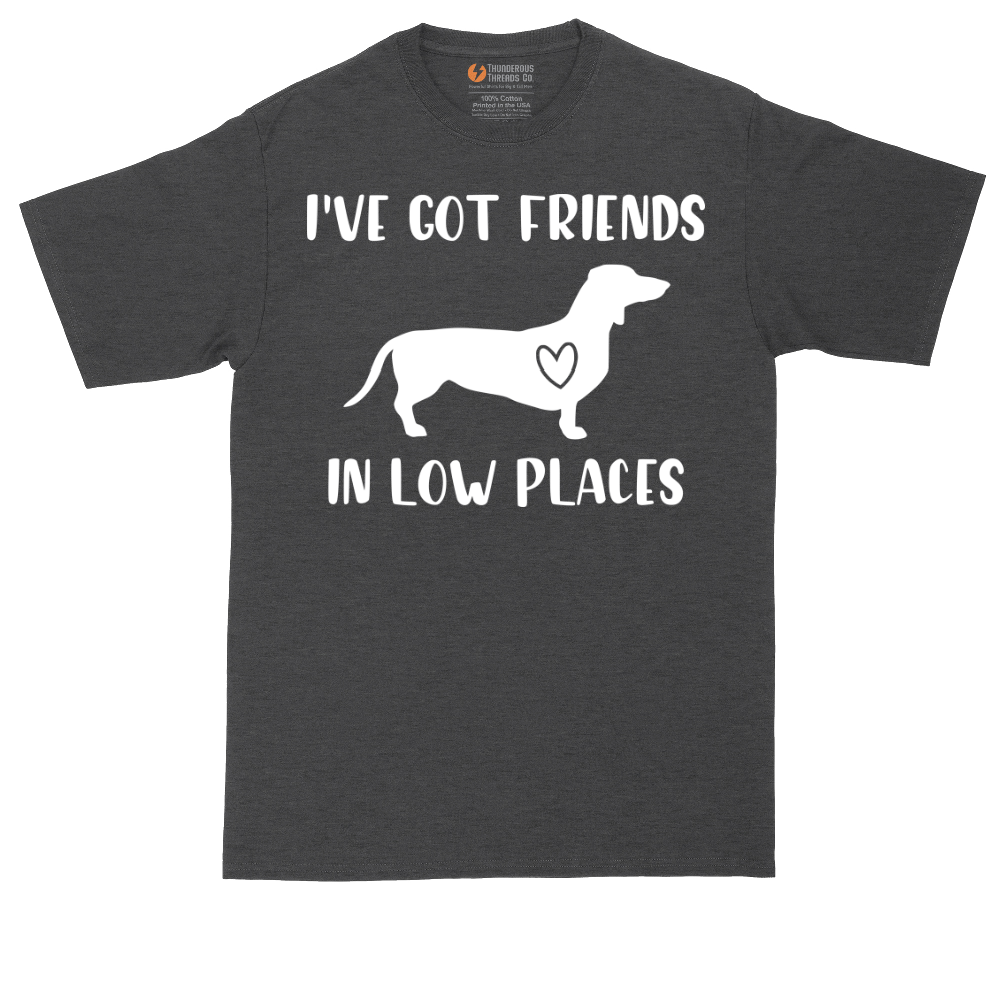 I've Got Friends in Low Places | Mens Tall T-Shirt