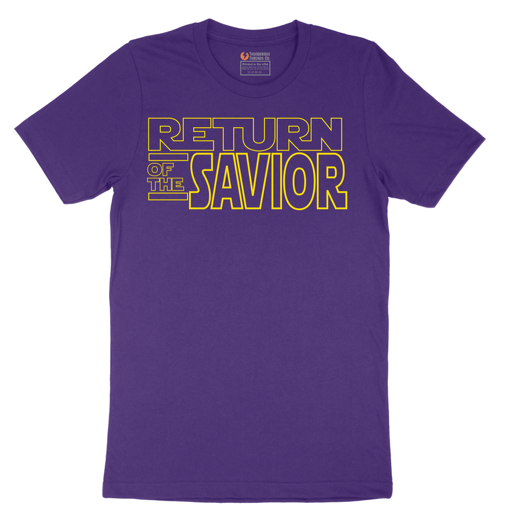 Return of the Savior - Mens T-Shirt - Sizes S - 6XL