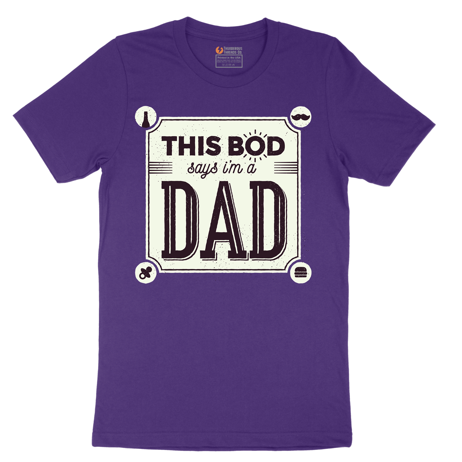 This Bod Says I'm a Dad - Mens T-Shirt - Sizes S - 6XL