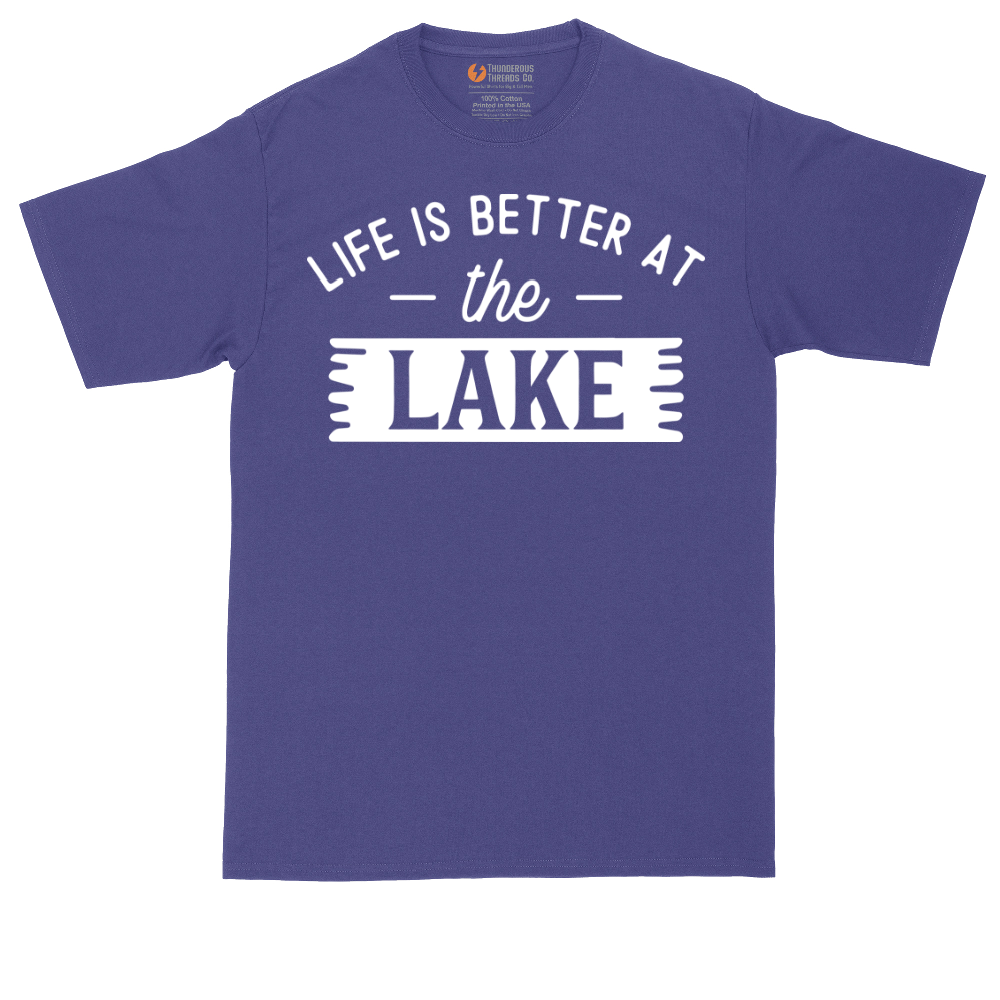 Life is Better at the Lake | Mens Tall T-Shirt