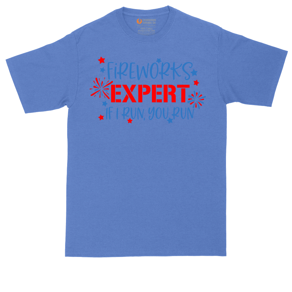 Fireworks Expert | Mens Tall T-Shirt