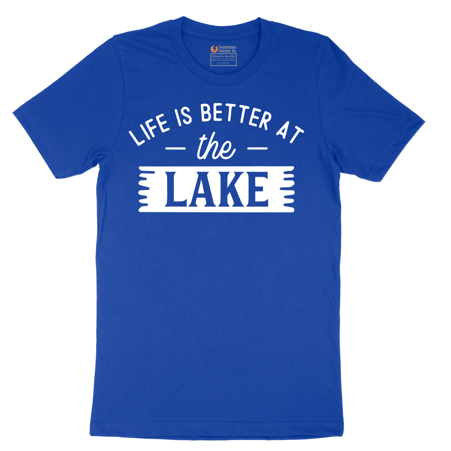 Life is Better at the Lake - Mens T-Shirt - Sizes S - 6XL