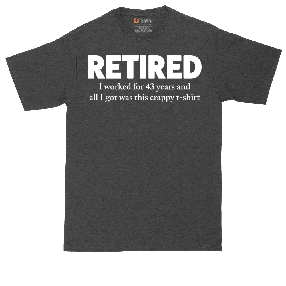 Retired_Crappy | Mens Tall T-Shirt