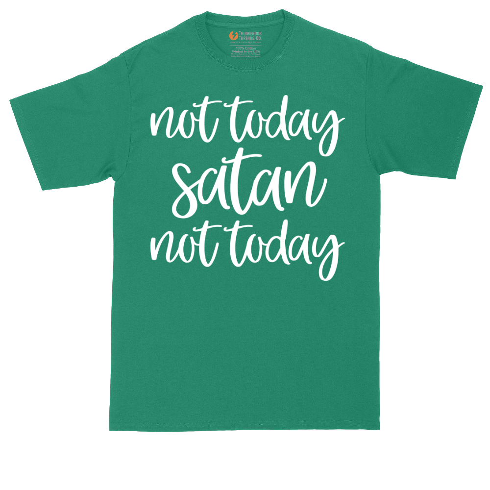Not Today Satan Version 2 | Mens Tall T-Shirt