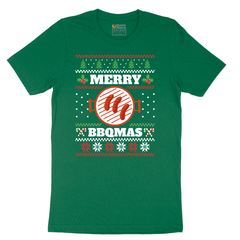 Merry BBQ Mas - Mens T-Shirt - Sizes S - 6XL