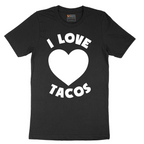 I Love Tacos - Mens T-Shirt - Sizes S - 6XL