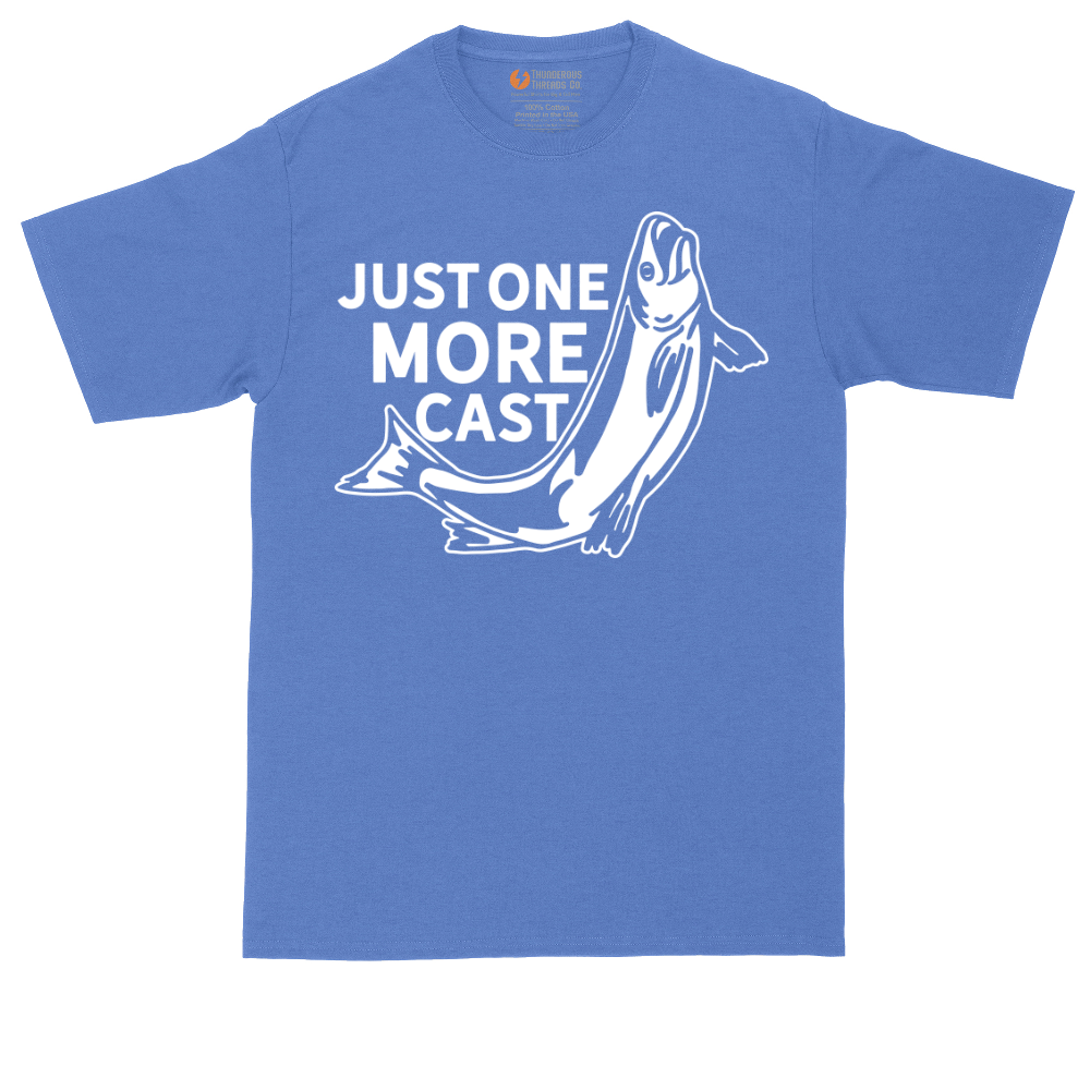 Just One More Cast | Mens Tall T-Shirt