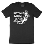 Just One More Cast - Mens T-Shirt - Sizes S - 6XL