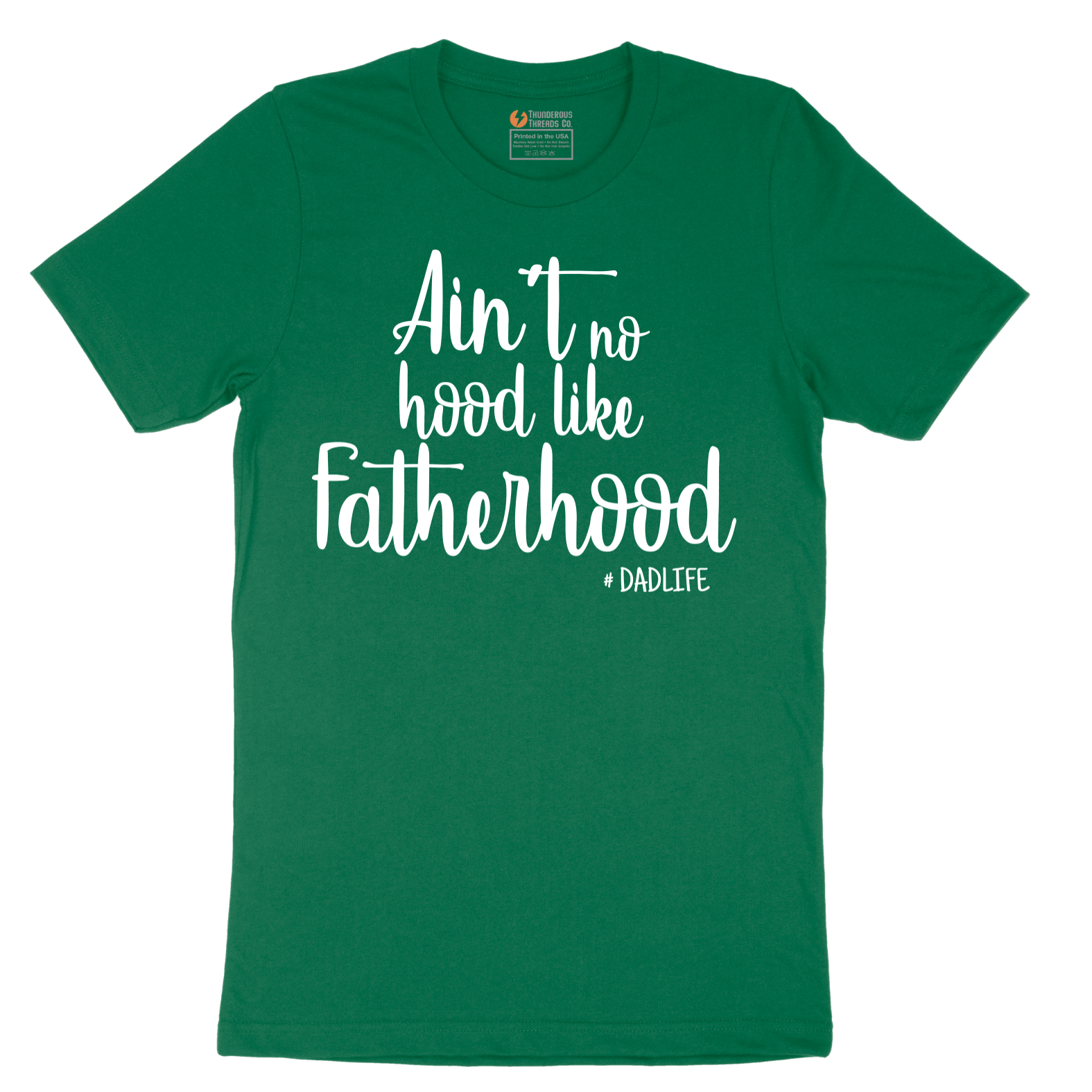 Ain't No Hood Like Fatherhood - Mens T-Shirt - Sizes S - 6XL