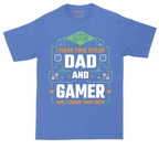 I Have Two Titles Dad and Gamer | Mens Tall T-Shirt