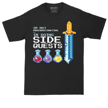 I'm Not Procrastinationg I'm Doing Side Quests | Mens Tall T-Shirt