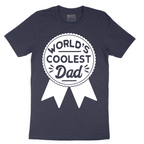 Worlds Coolest Dad - Mens T-Shirt - Sizes S - 6XL