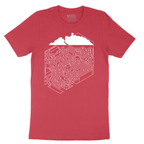 Cube Castle Maze Maze - Mens T-Shirt - Sizes S - 6XL
