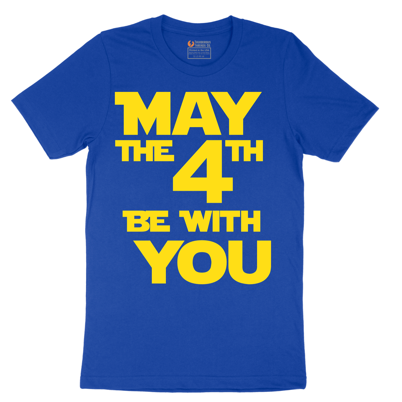 May the 4th Be With You - Mens T-Shirt - Sizes S - 6XL