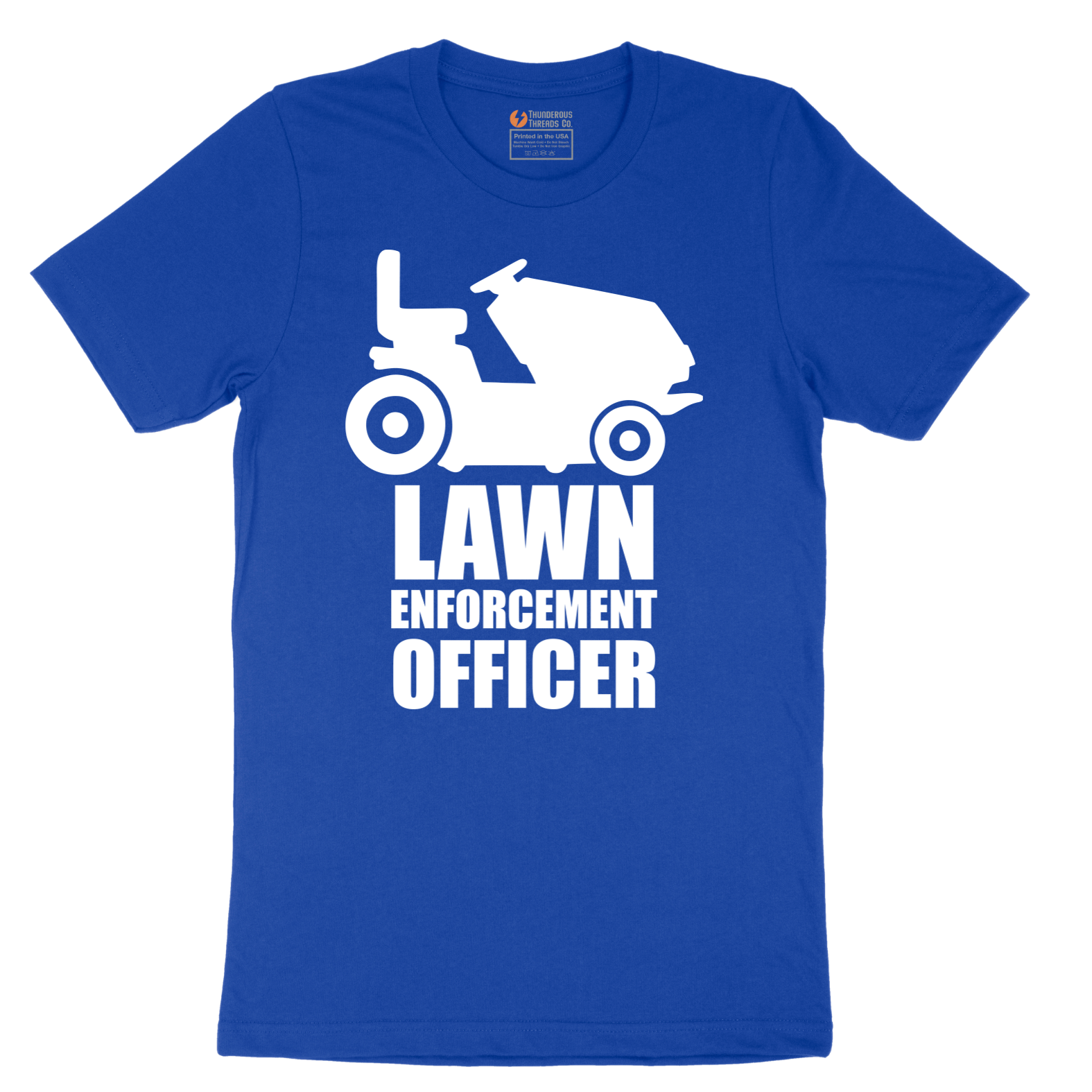 Lawn Enforcement Officer No Badge Version - Mens T-Shirt - Sizes S - 6XL