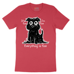 Stressed Dog Design - Mens T-Shirt - Sizes S - 6XL