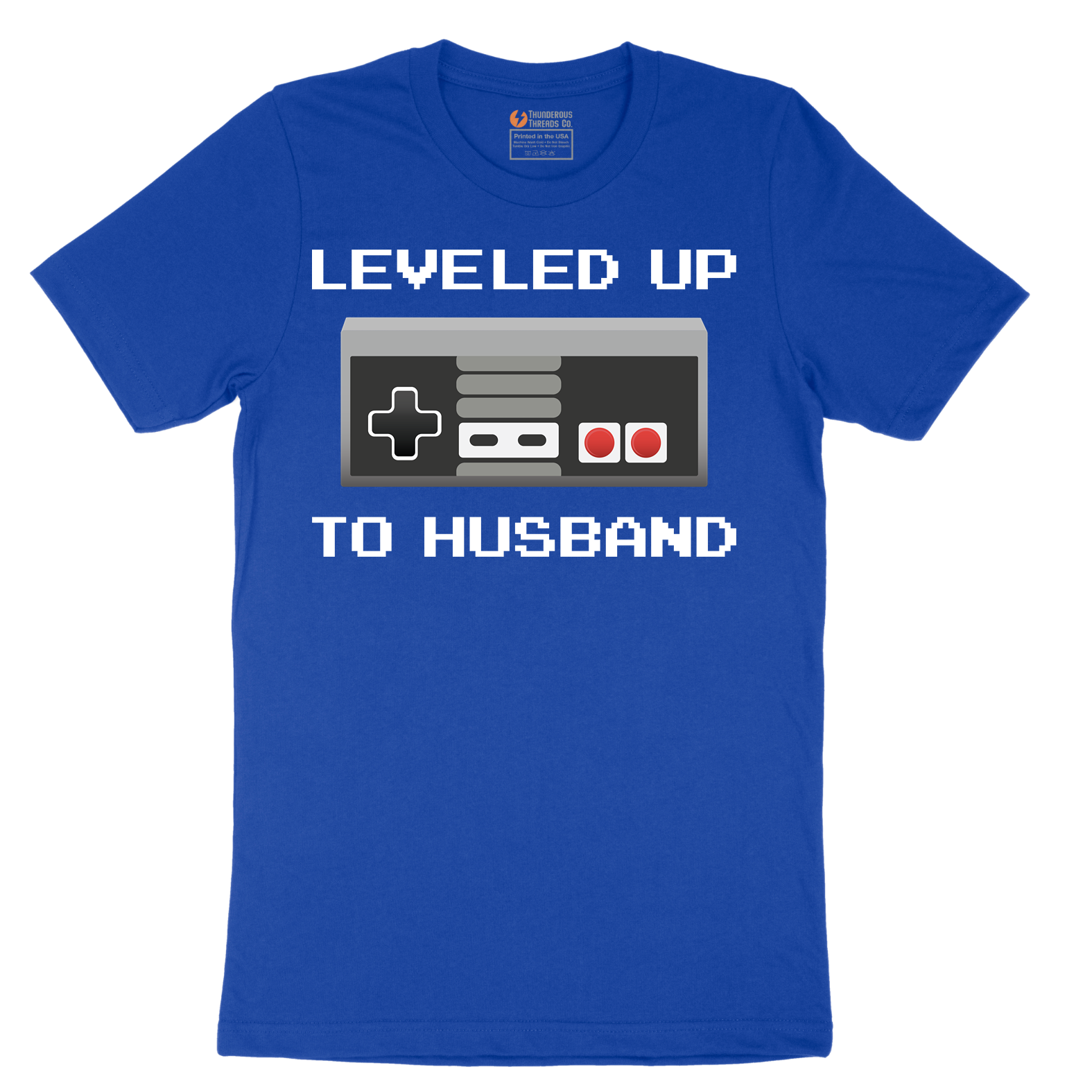 Leveled Up to Husband - Mens T-Shirt - Sizes S - 6XL