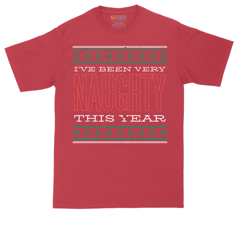 I've Been Very Naughty This Year | Mens Tall T-Shirt