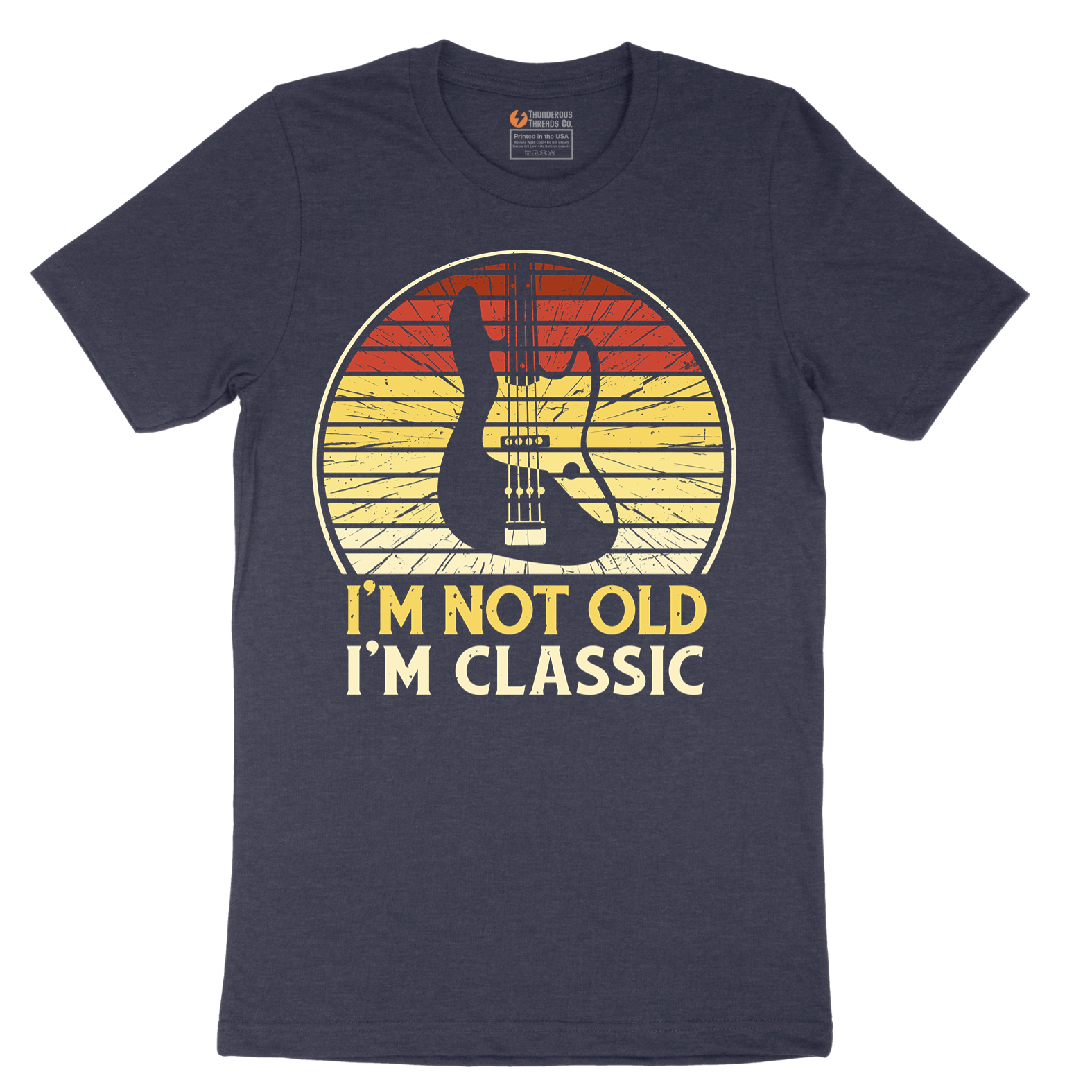 I'm Not Old I'm Classic Guitar Version - Mens T-Shirt - Sizes S - 6XL