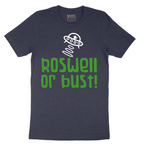 Roswell or Bust - Mens T-Shirt - Sizes S - 6XL