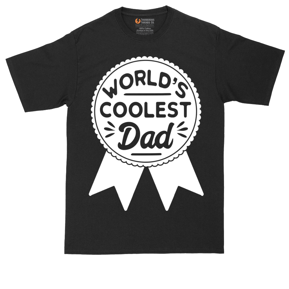 Worlds Coolest Dad | Mens Tall T-Shirt