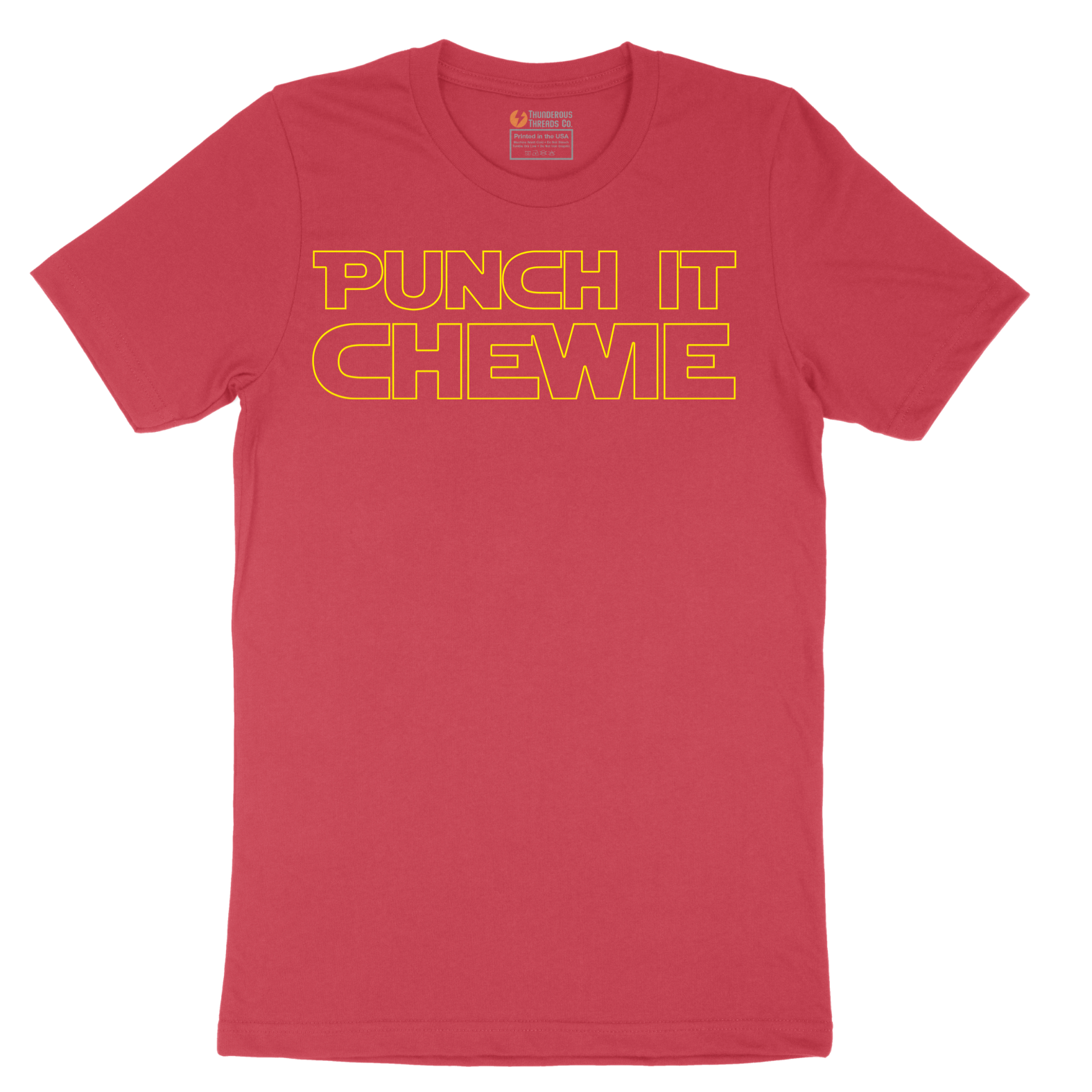 Punch It Chewie - Mens T-Shirt - Sizes S - 6XL