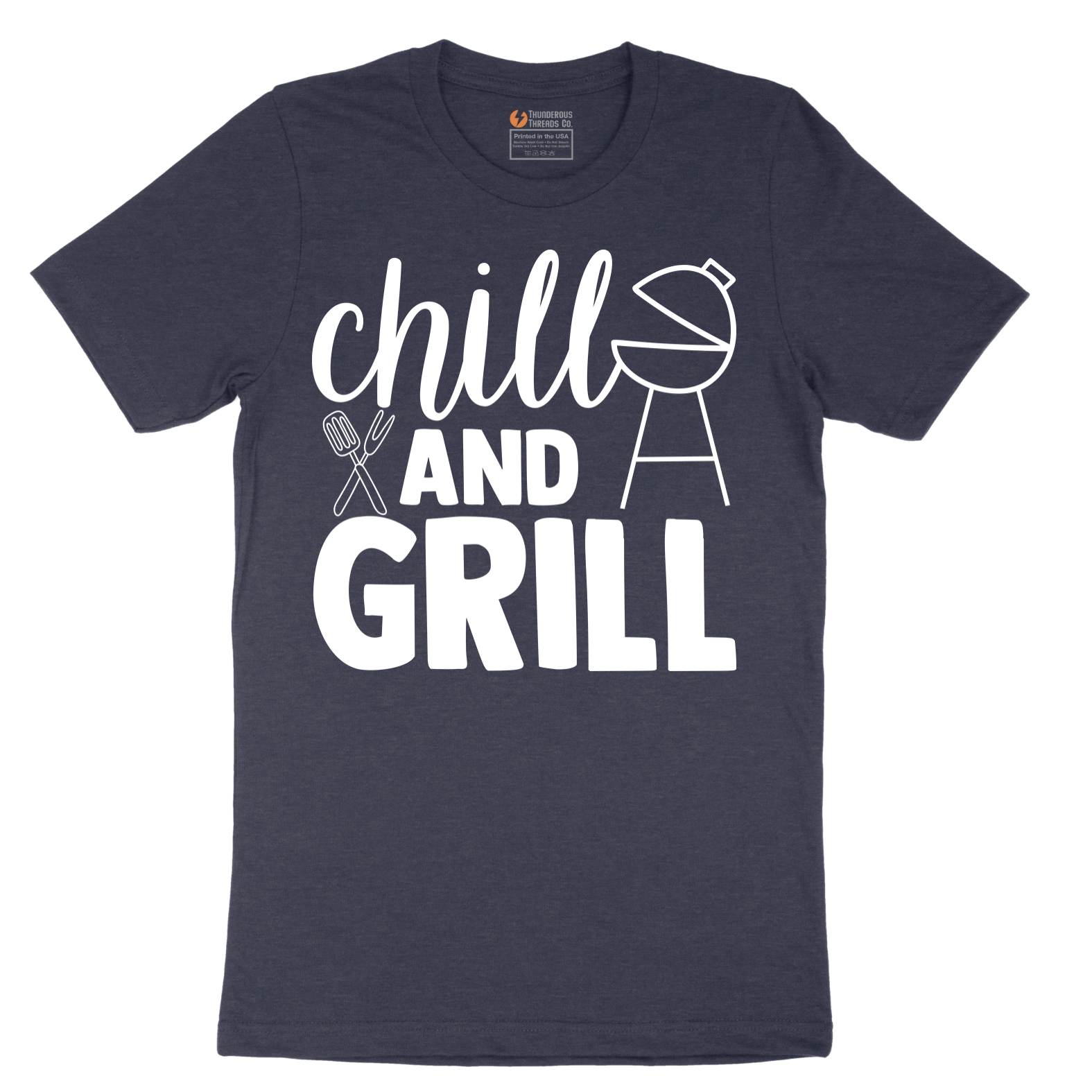 Chill and Grill - Mens T-Shirt - Sizes S - 6XL