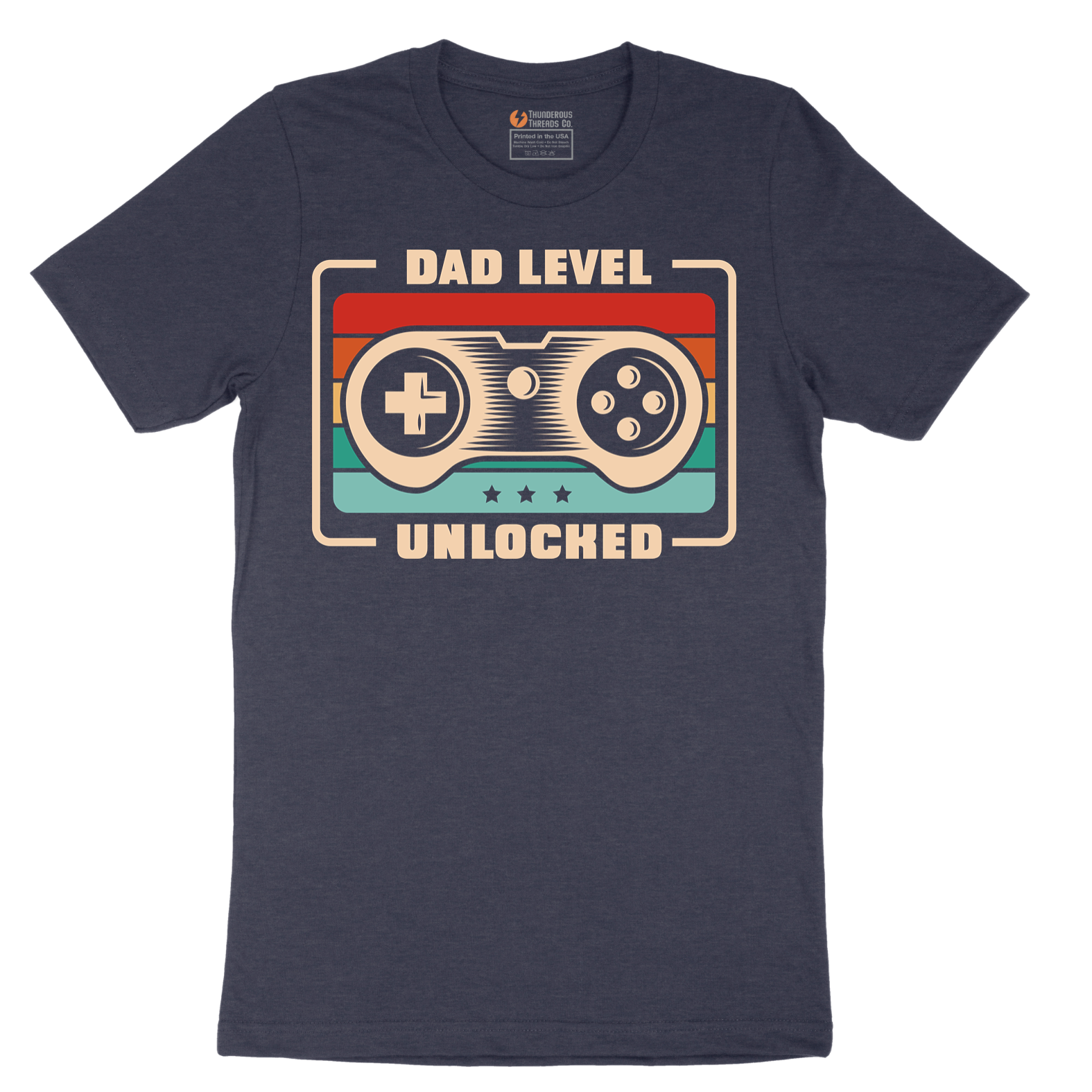 Dad Level Unlocked - Mens T-Shirt - Sizes S - 6XL