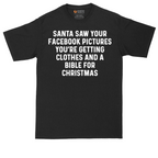 Santa Saw | Mens Tall T-Shirt