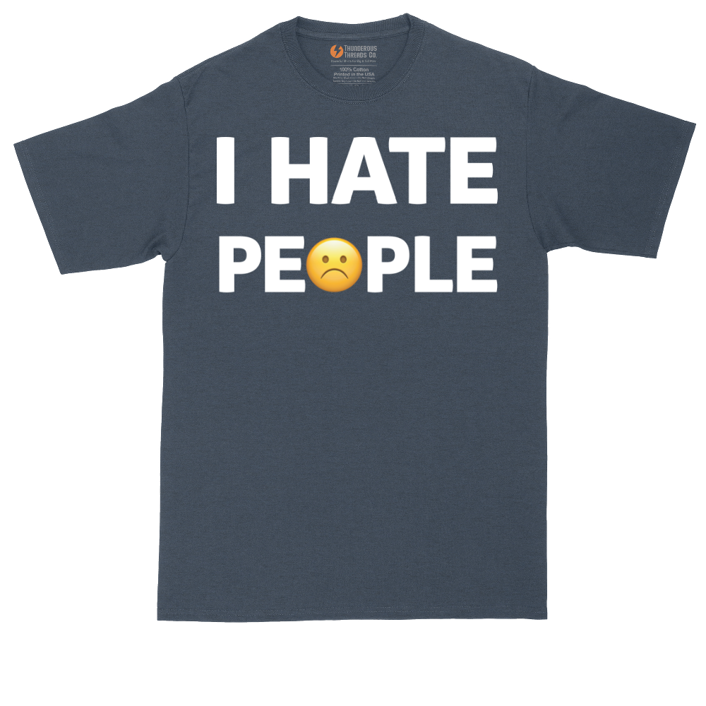 I Hate People | Mens Tall T-Shirt