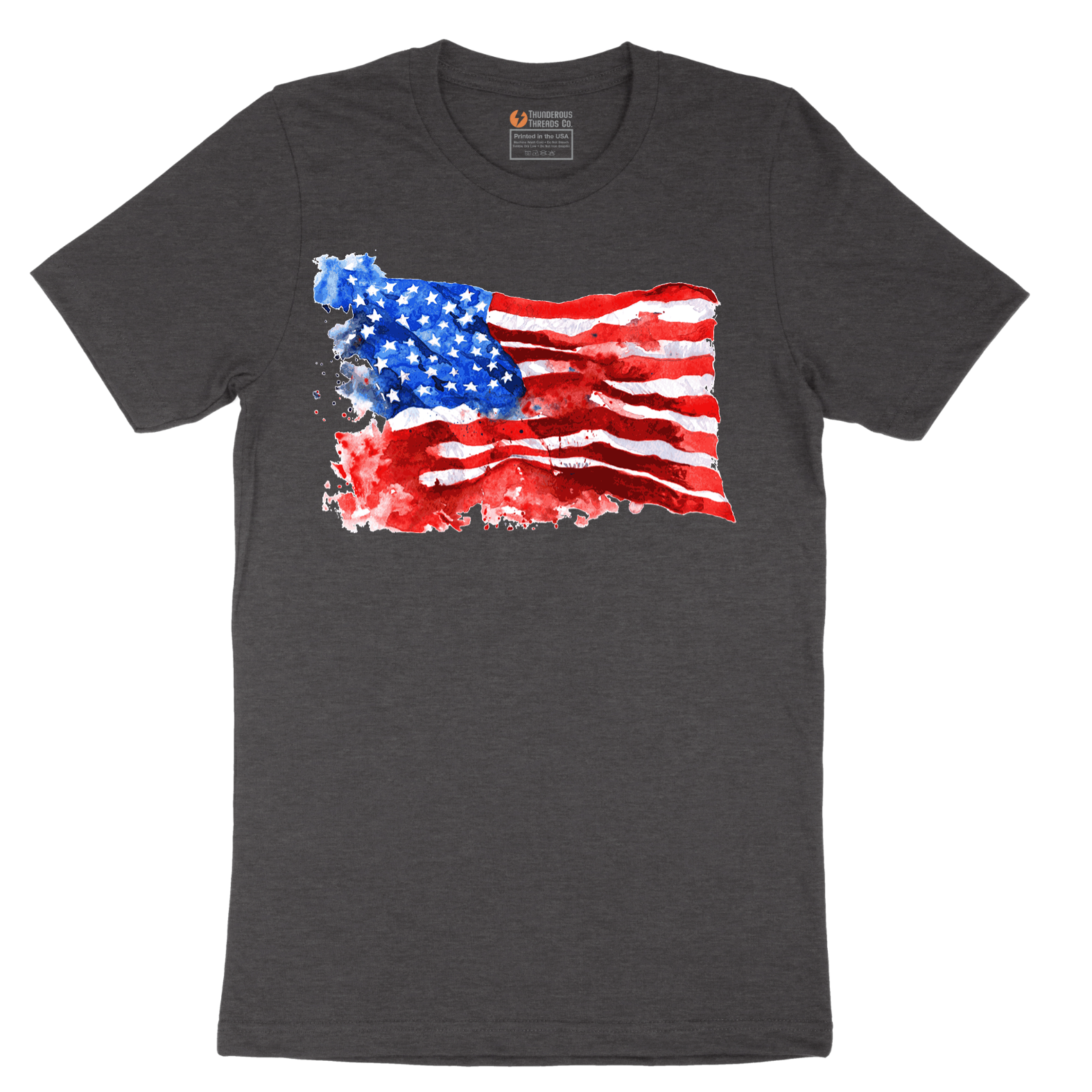 USA Flag Grunge - Mens T-Shirt - Sizes S - 6XL