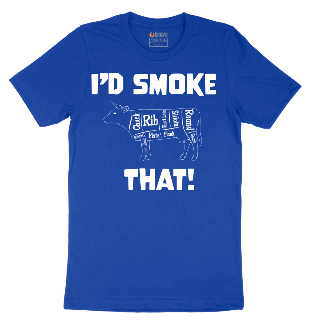 I'd Smoke That Beef Version - Mens T-Shirt - Sizes S - 6XL