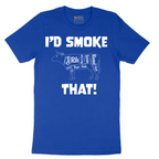 I'd Smoke That Beef Version - Mens T-Shirt - Sizes S - 6XL