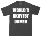Worlds Okayest Gamer | Mens Tall T-Shirt