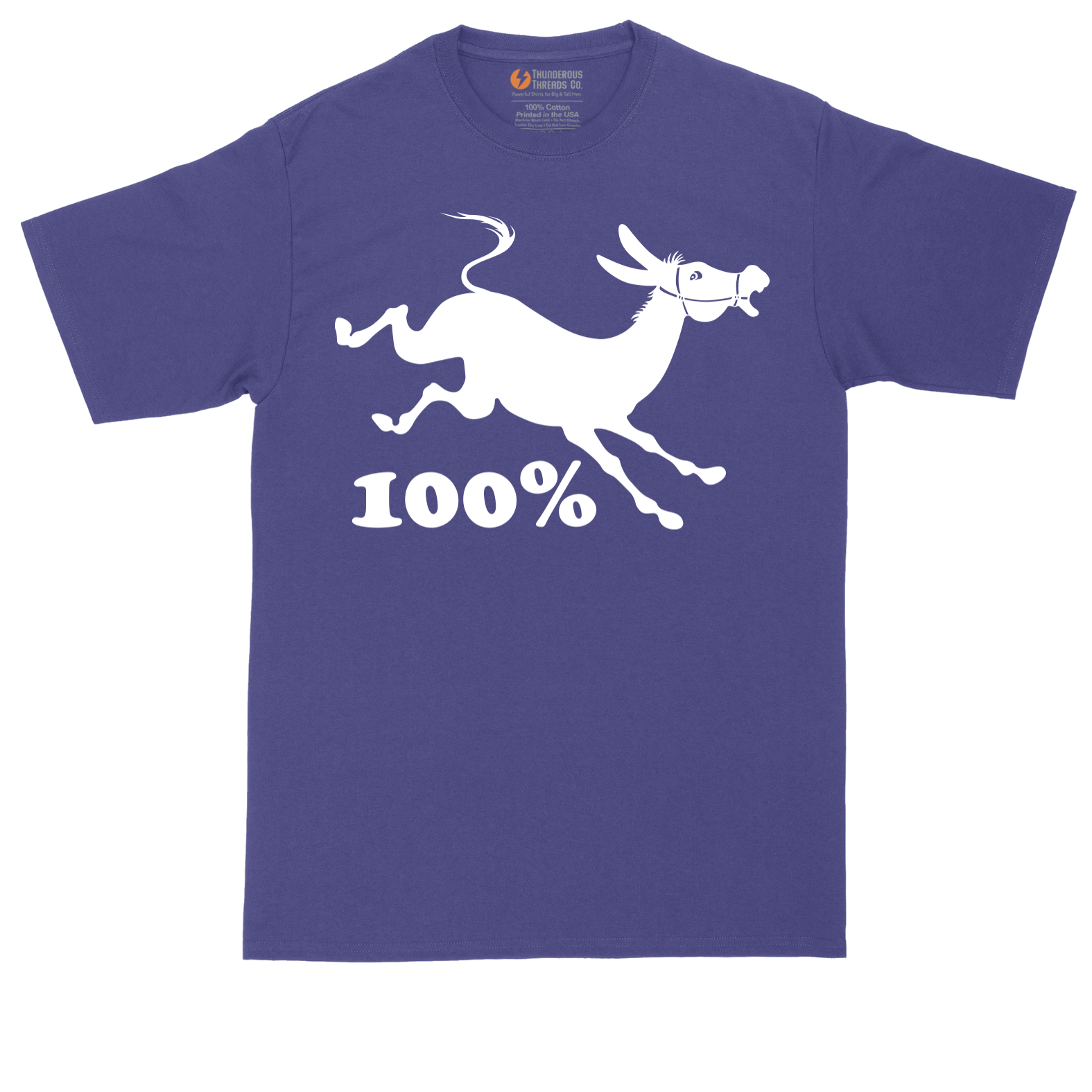 100% Jackass | Mens Tall T-Shirt