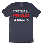 Proud Football Grandpa - Mens T-Shirt - Sizes S - 6XL