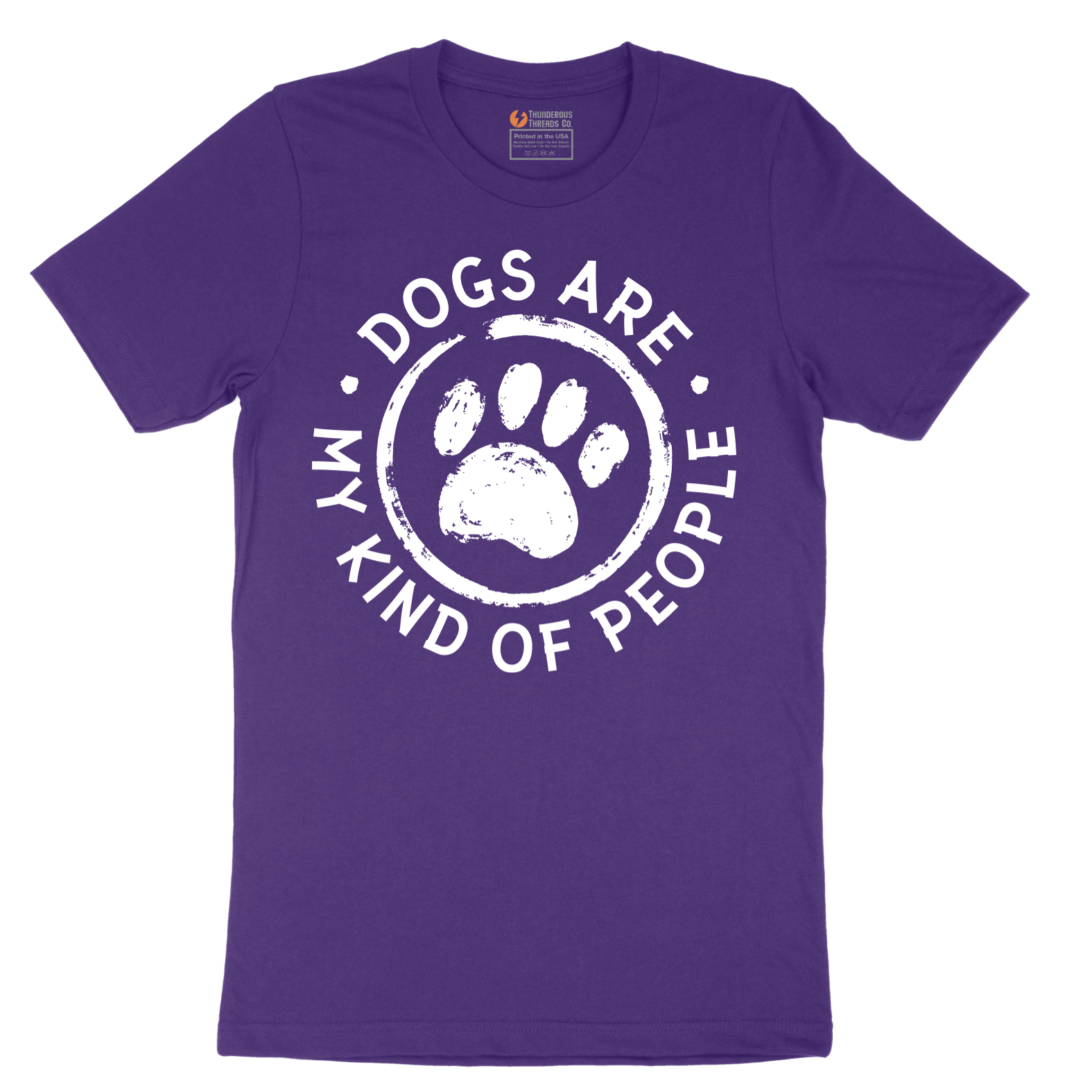 Dogs are My Kind of People - Mens T-Shirt - Sizes S - 6XL