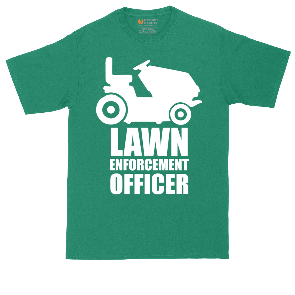 Lawn Enforcement Officer No Badge Version | Mens Tall T-Shirt