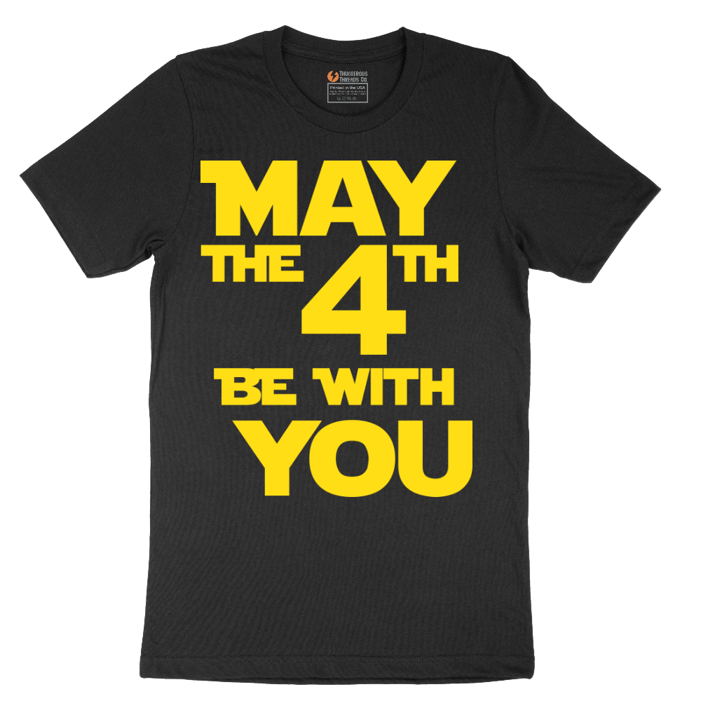 May the 4th Be With You - Mens T-Shirt - Sizes S - 6XL
