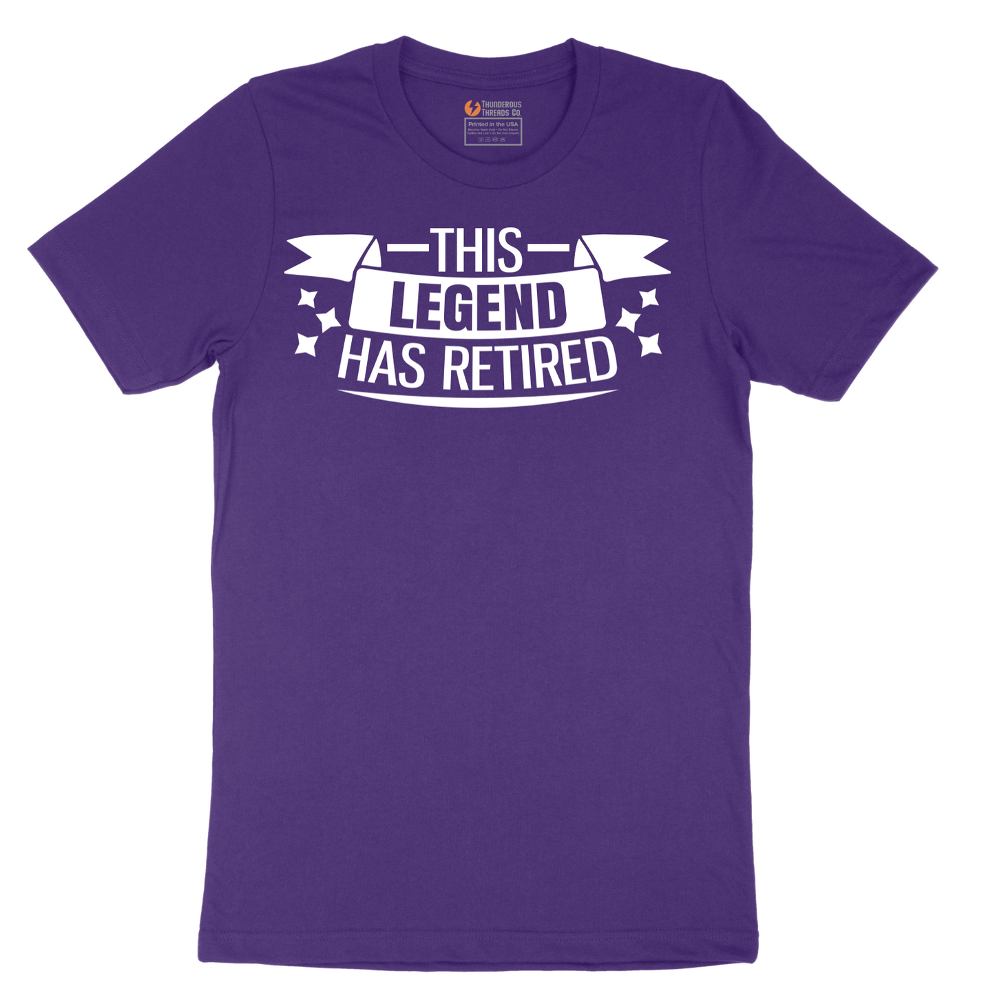 This Legend Has Retired - Mens T-Shirt - Sizes S - 6XL