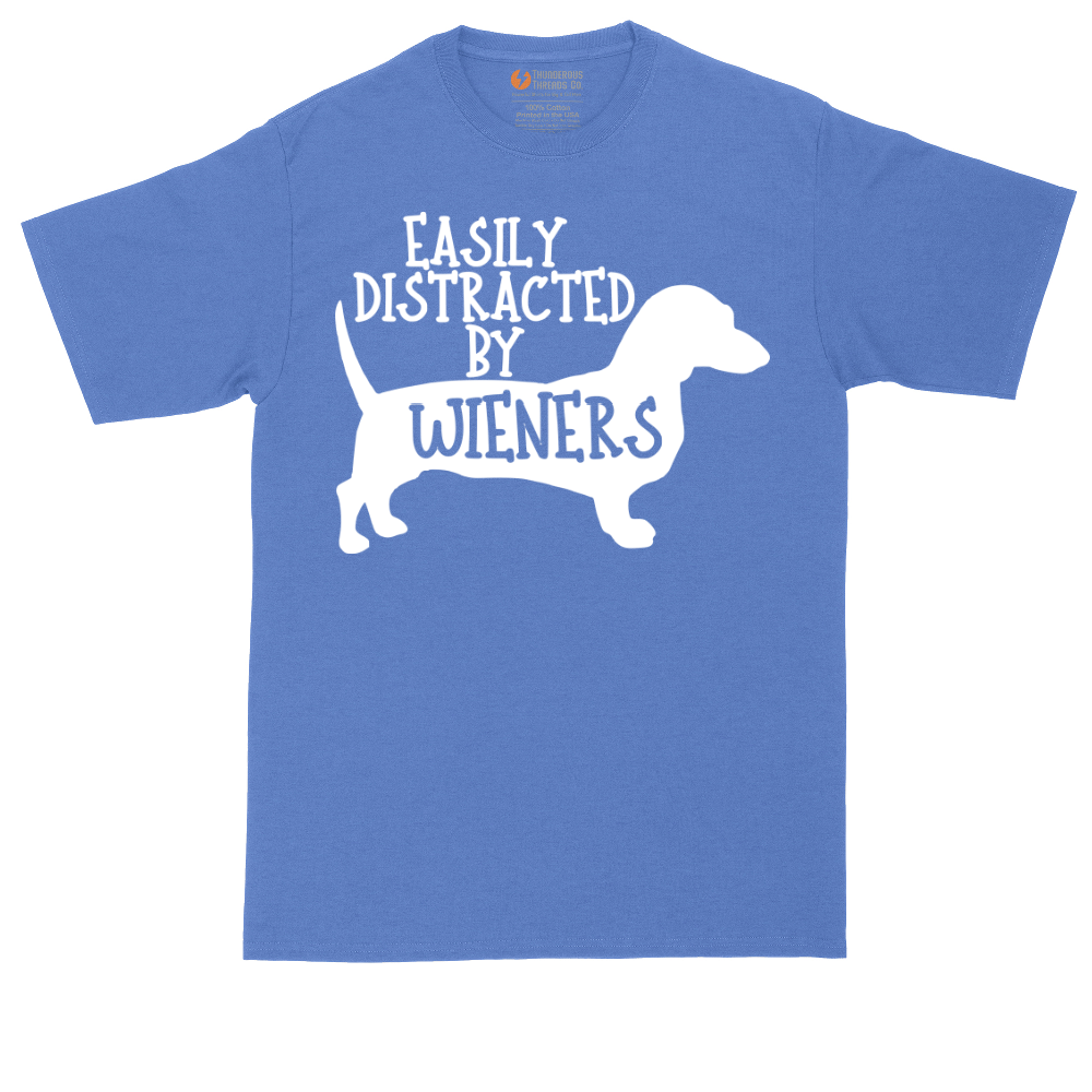 Easily Distracted by Weiners | Mens Tall T-Shirt