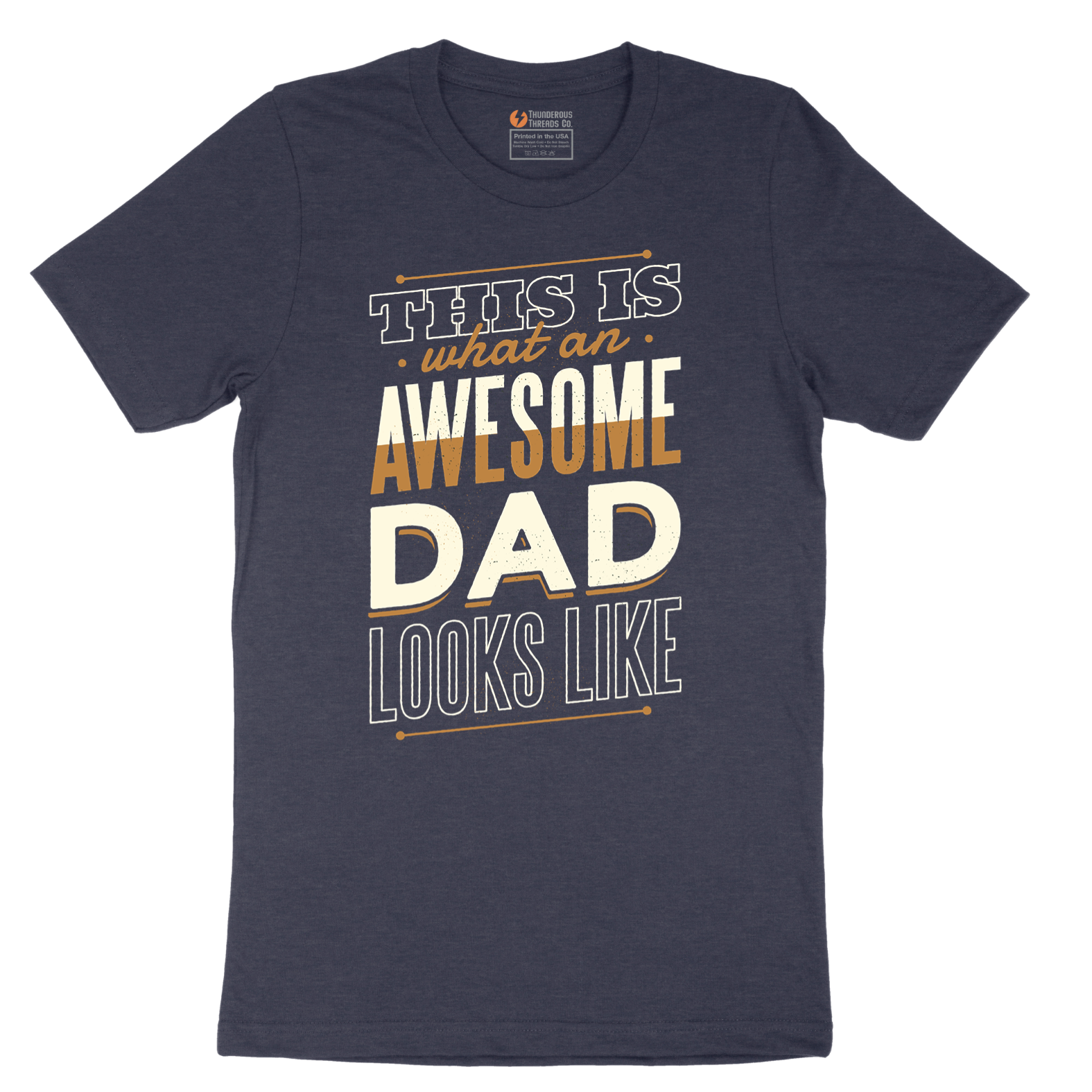 This is What an Awesome Dad Looks Like - Mens T-Shirt - Sizes S - 6XL