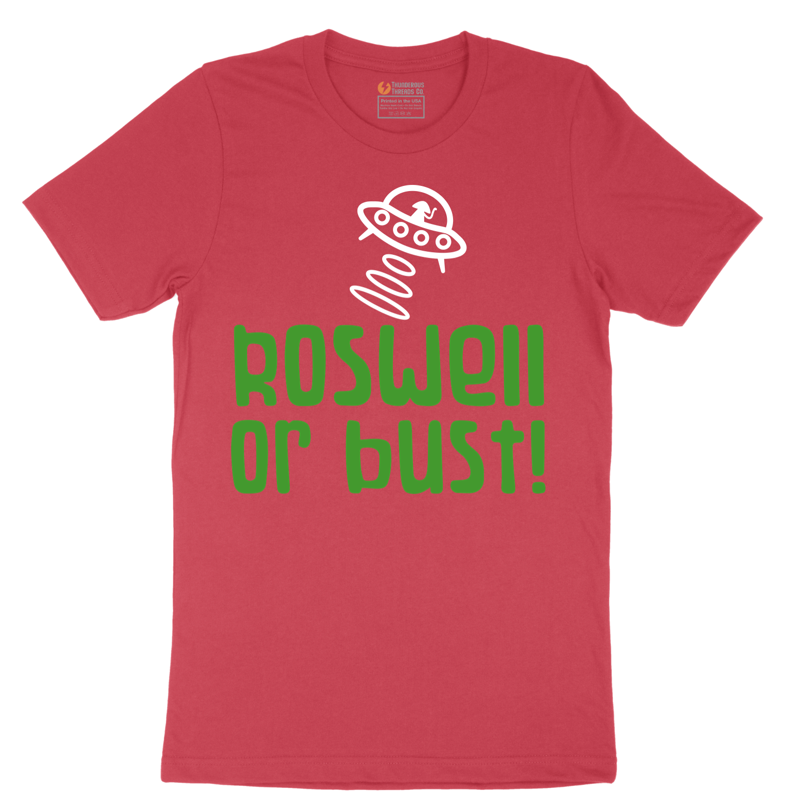 Roswell or Bust - Mens T-Shirt - Sizes S - 6XL
