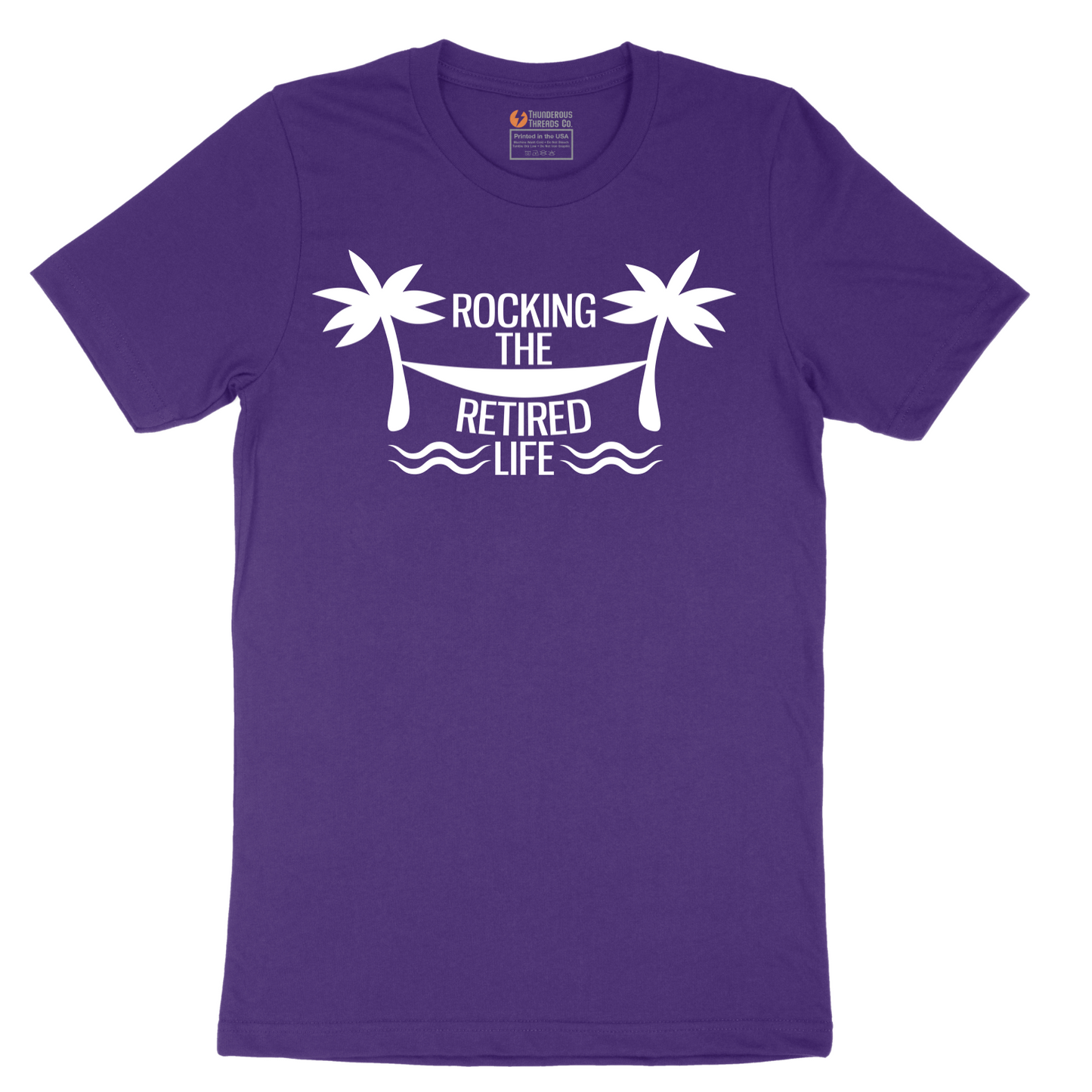 Rocking the Retired Life - Mens T-Shirt - Sizes S - 6XL