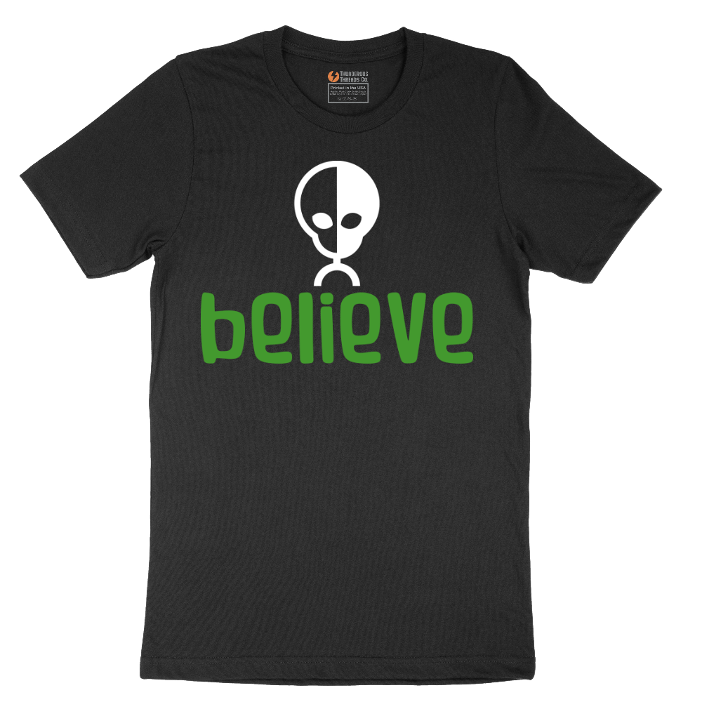 Believe - Mens T-Shirt - Sizes S - 6XL