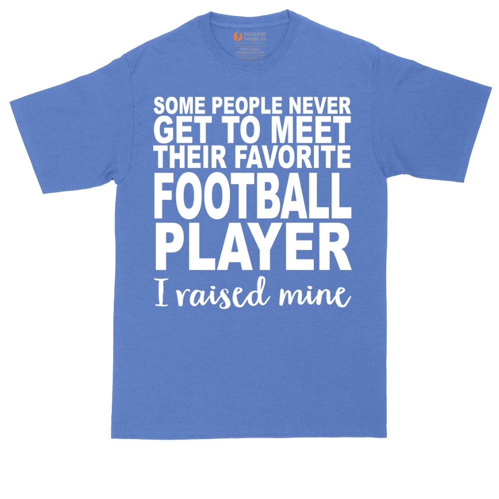 Football Player_I Raised Mine | Mens Tall T-Shirt